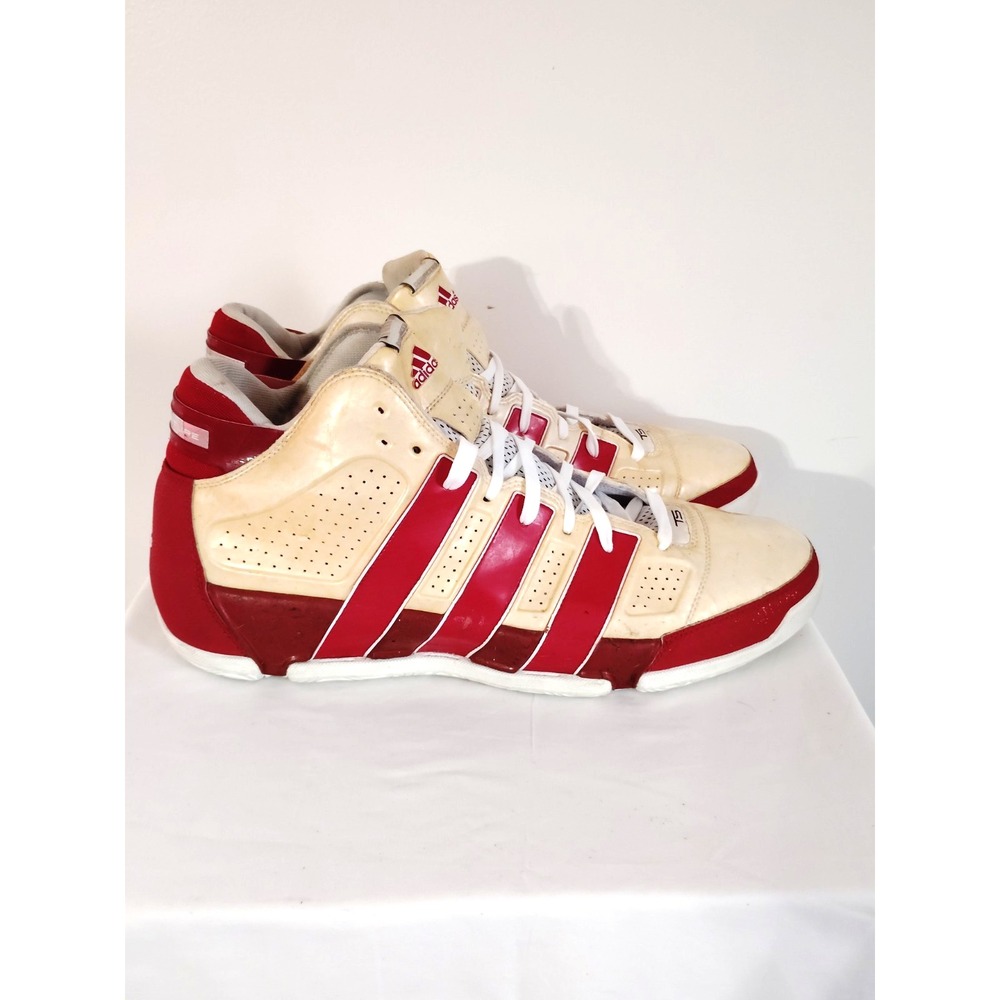 Adidas TS Team Signature Commander Sample Basketball Shoes Men 20 Burgundy Cream